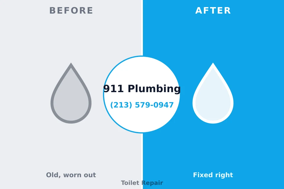 Before and after: plumbing repair Cordry Sweetwater Lakes, IN
